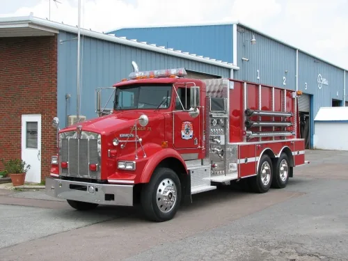 Waymart Fire Department tanker delivered by Fire House Apparatus